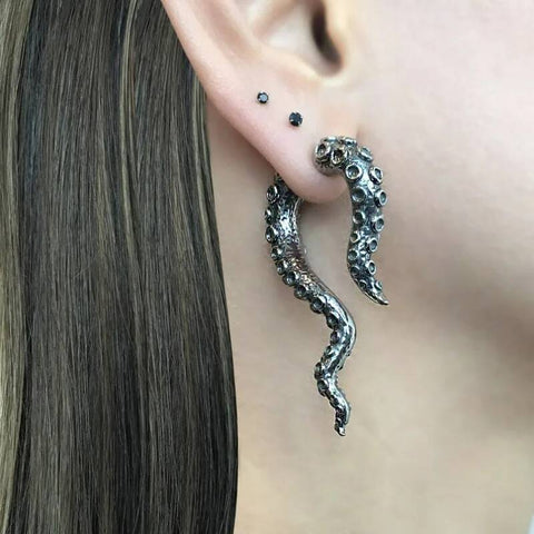 Octopus Tentacle Earring