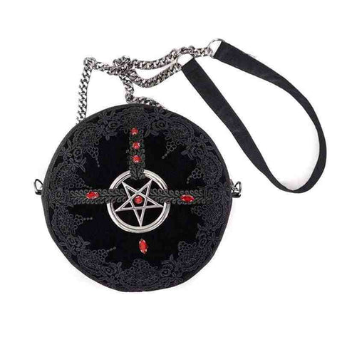 Women's Gothic Pentagram Bag