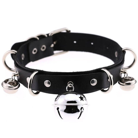 Gothic Punk Chokers with Bells