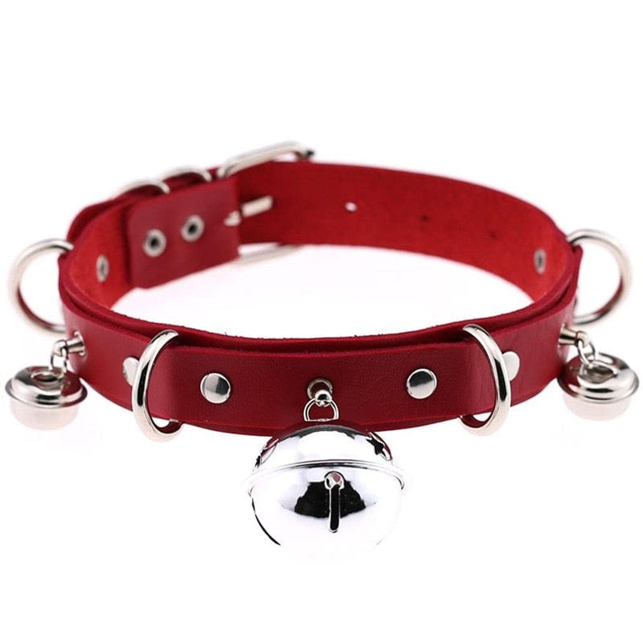 Drezden Goth Gothic Punk Chokers with Bells