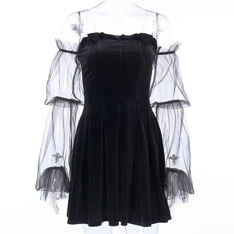 Drezden Goth Gothic Lace Dress