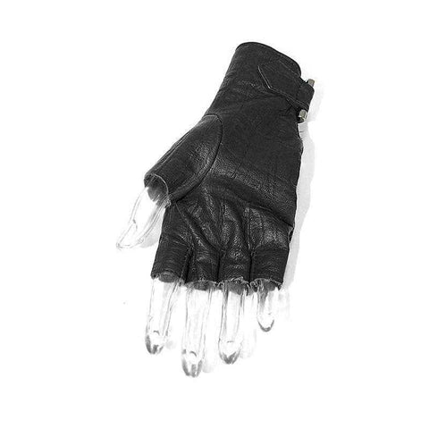 Drezden Goth Women's Gothic Eyelets Mesh Spliced Gloves