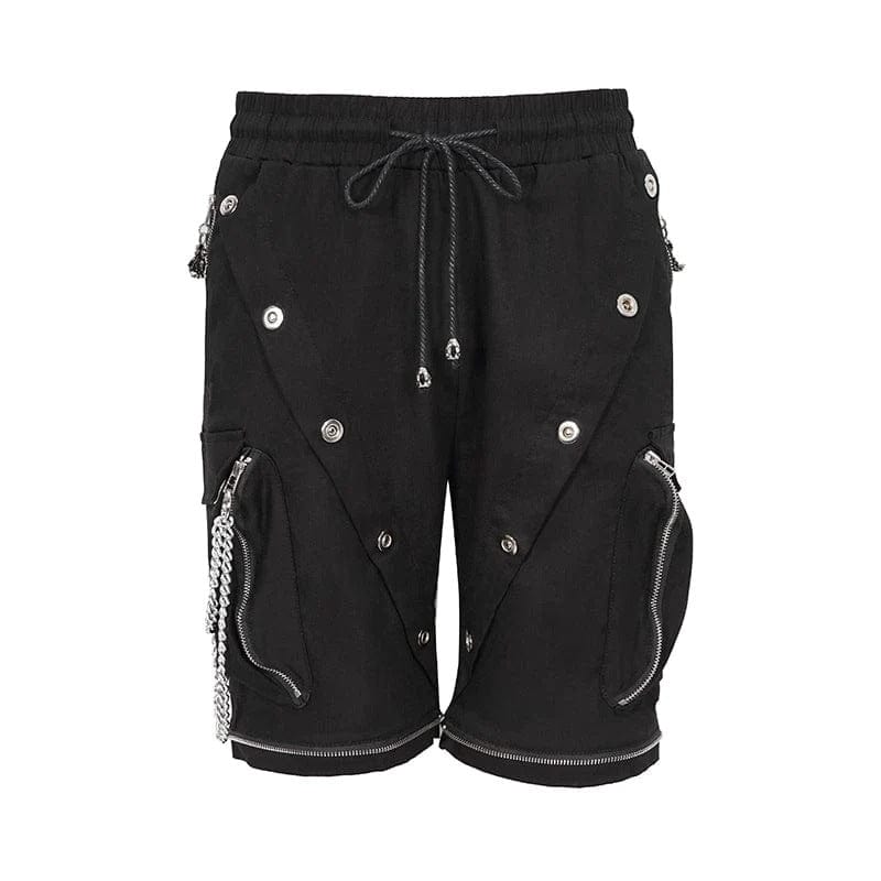 Cargo Pants with Marble Chain  Black  Manière De Voir  Подростковые  модные наряды Стильные наряды Подростковые наряды