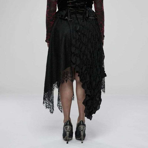 Drezden Goth Women's Plus Size Gothic Vintage Multilayer Shirt