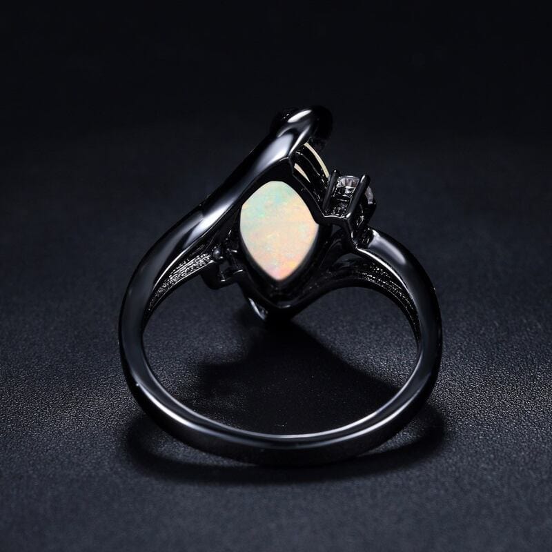 Drezden Goth Gothic Mystic Stone Ring